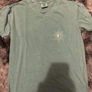 Nature Backs teal t-shirt